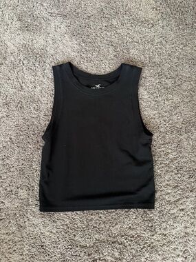 Hollister Black Ribbed Tank Top